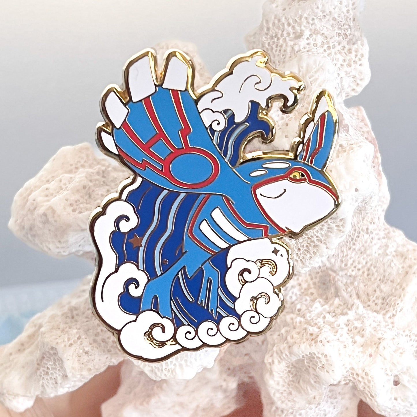 Kyogre Enamel Pin