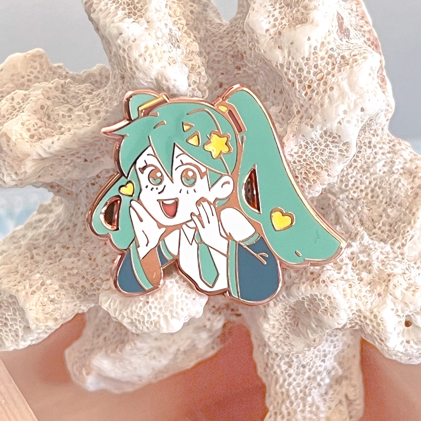 Miku Enamel Pin