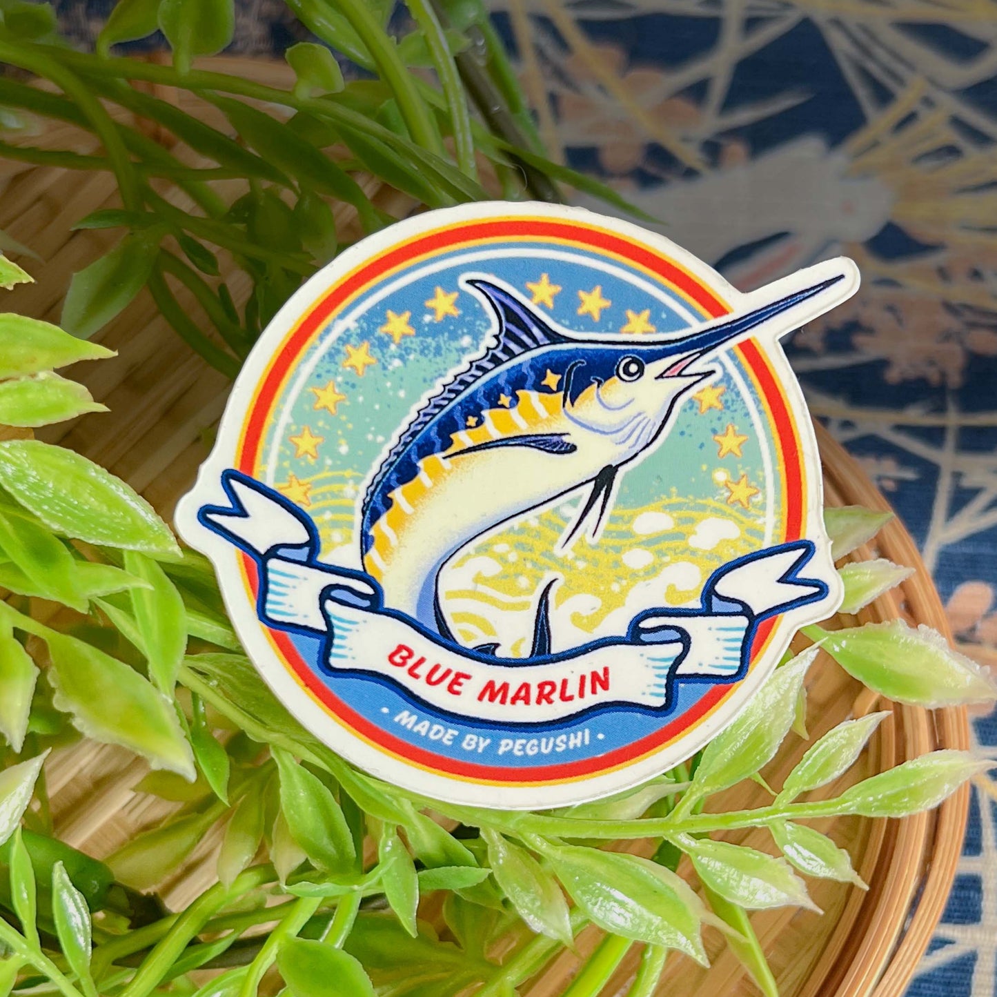 Blue Marlin Sticker