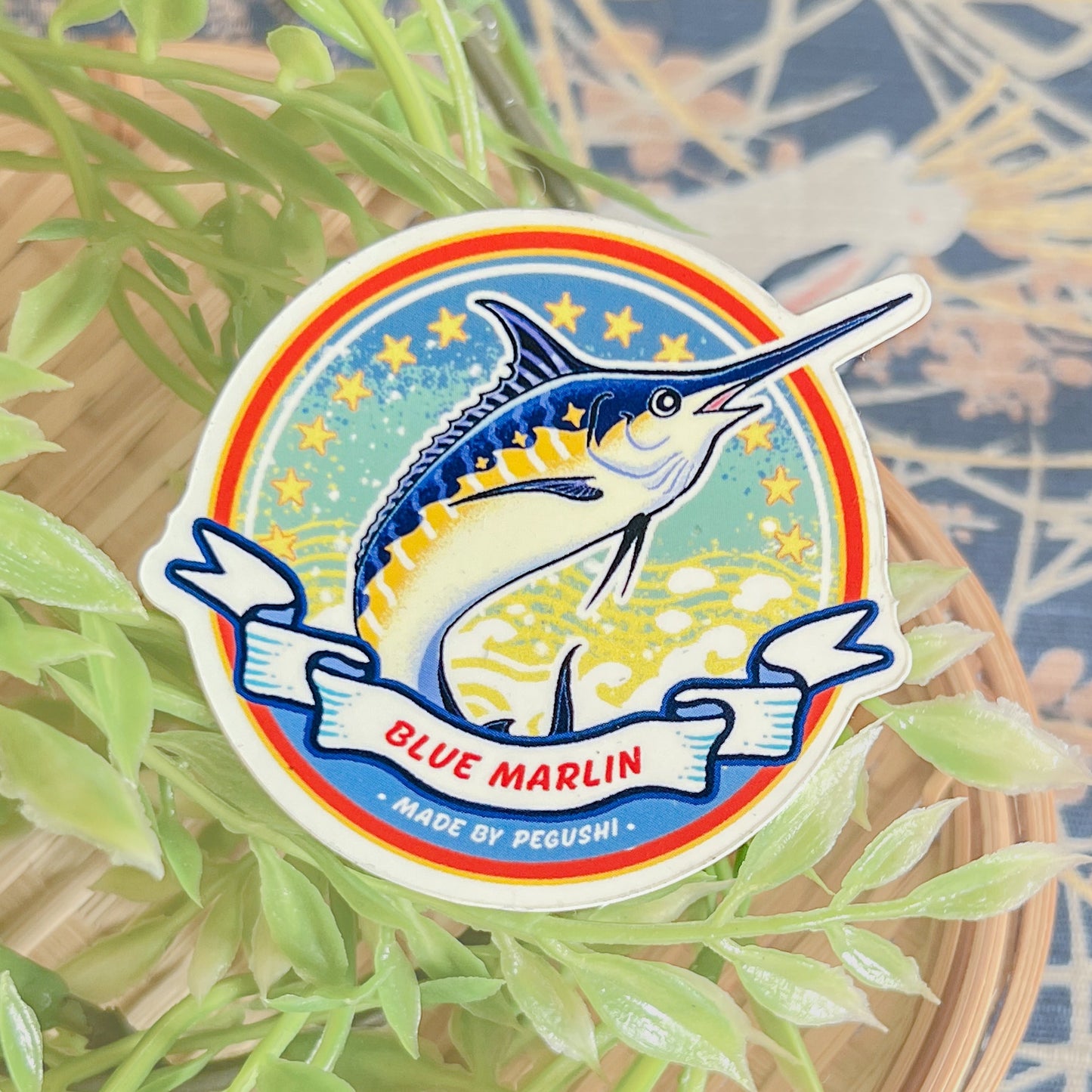 Blue Marlin Sticker