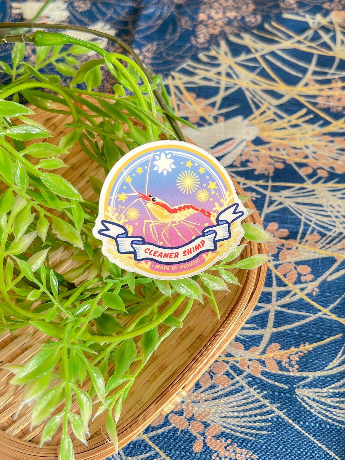 Cleaner Shrimp Sticker