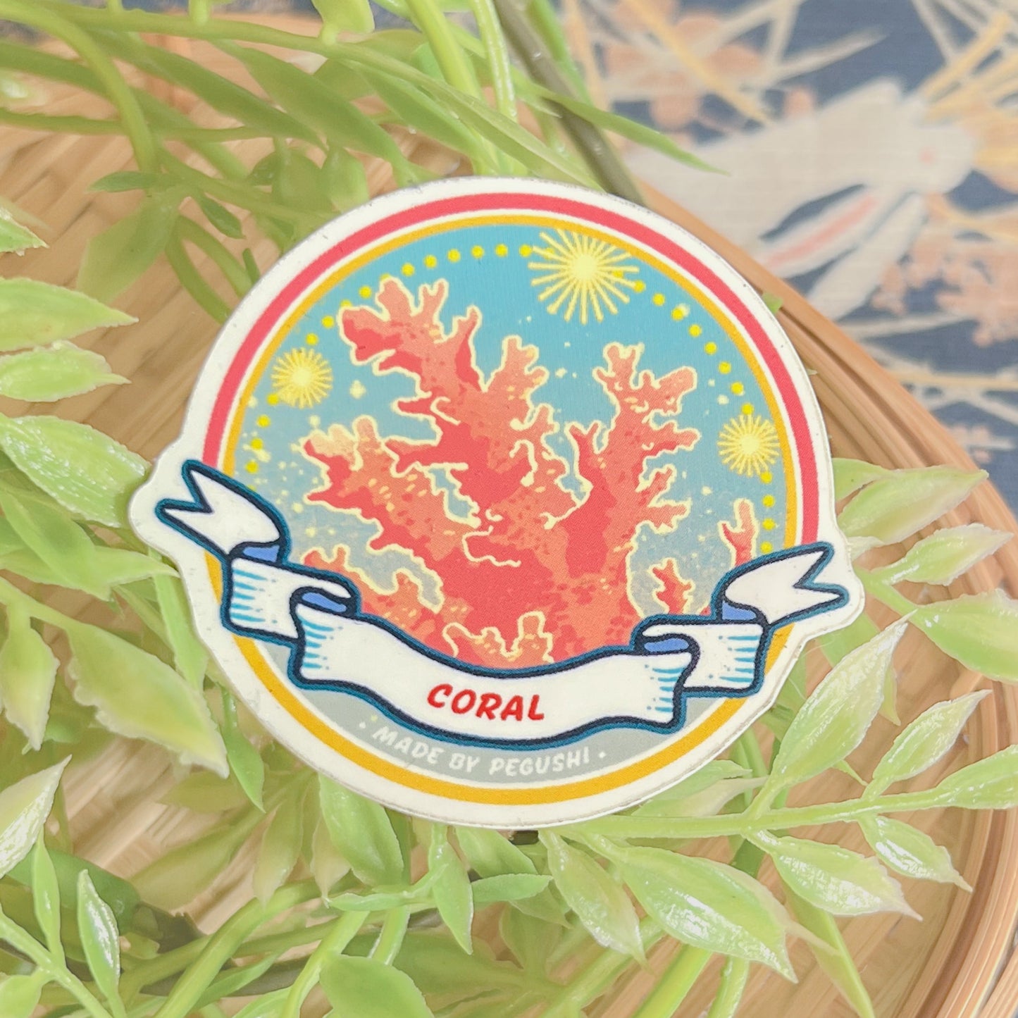 Coral Sticker