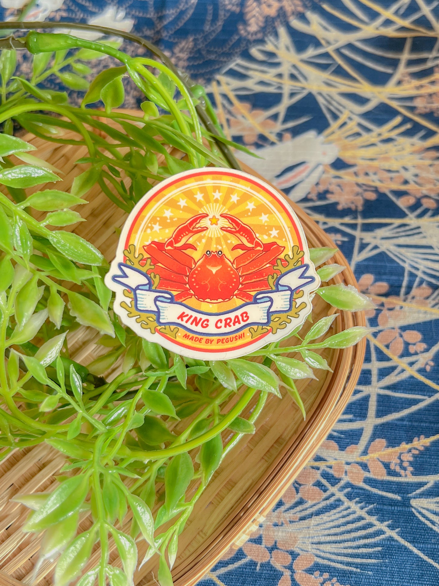 King Crab Sticker