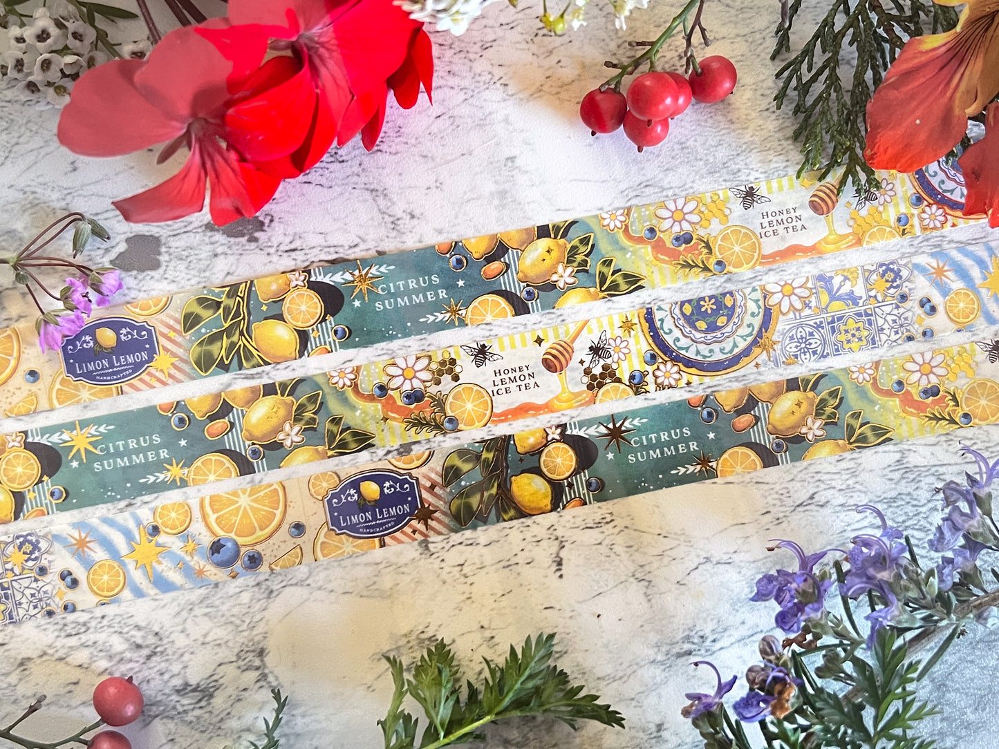 Lemon Washi (6-pack)