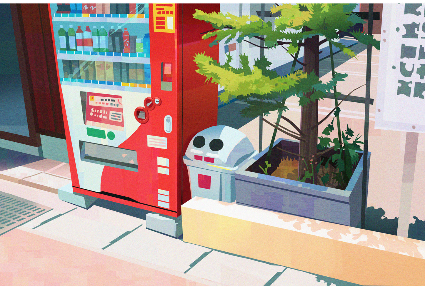 Vending Machine Postcard (6-pack)