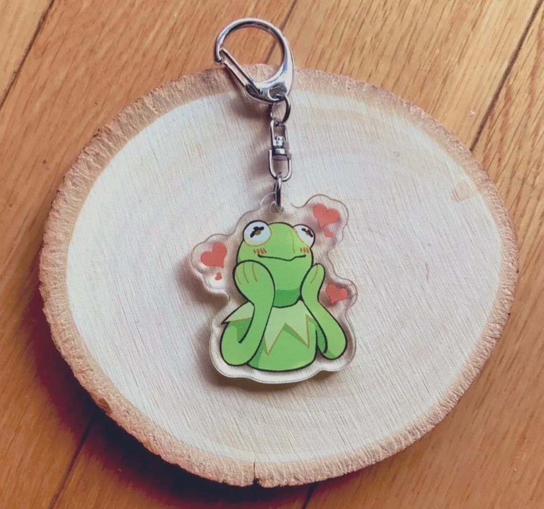 Happy Kermit Charm