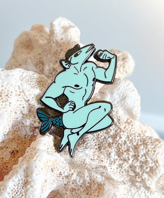 Baracuda Enamel Pin