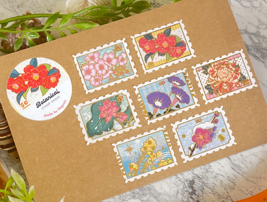 Botanical Stamp Washi Tape