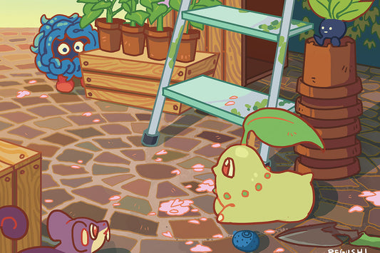 Chikorita Print