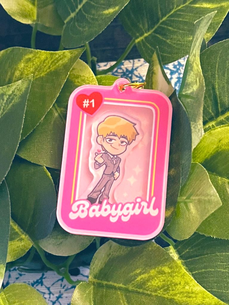 Reigan Babygirl Shaker Charm