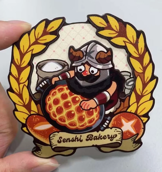 Baker Senshi Wooden Pin