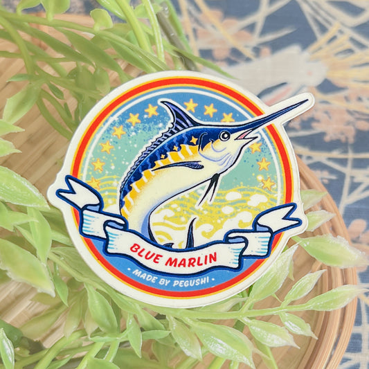 Blue Marlin Sticker