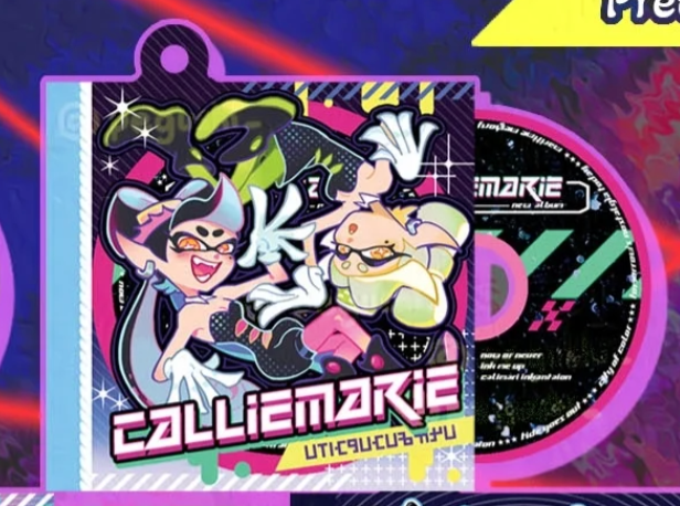 Callie Marie Splatoon CD Charm