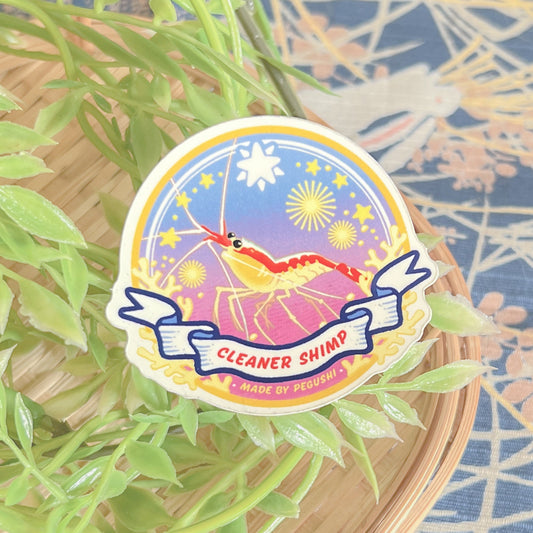 Cleaner Shrimp Sticker