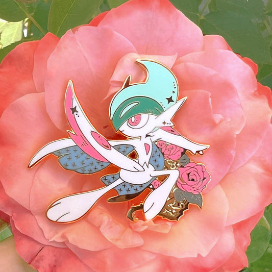 Gallade Enamel Pin