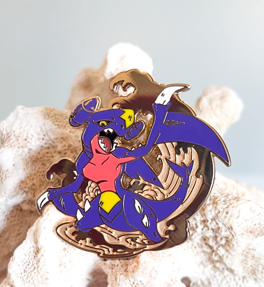 Garchomp Enamel Pin