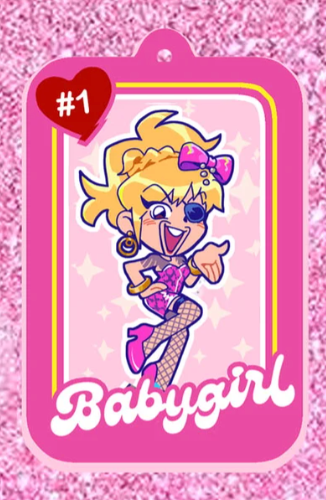 Goromi Babygirl Shaker Charm