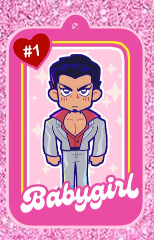 Kiryu Babygirl Shaker Charm