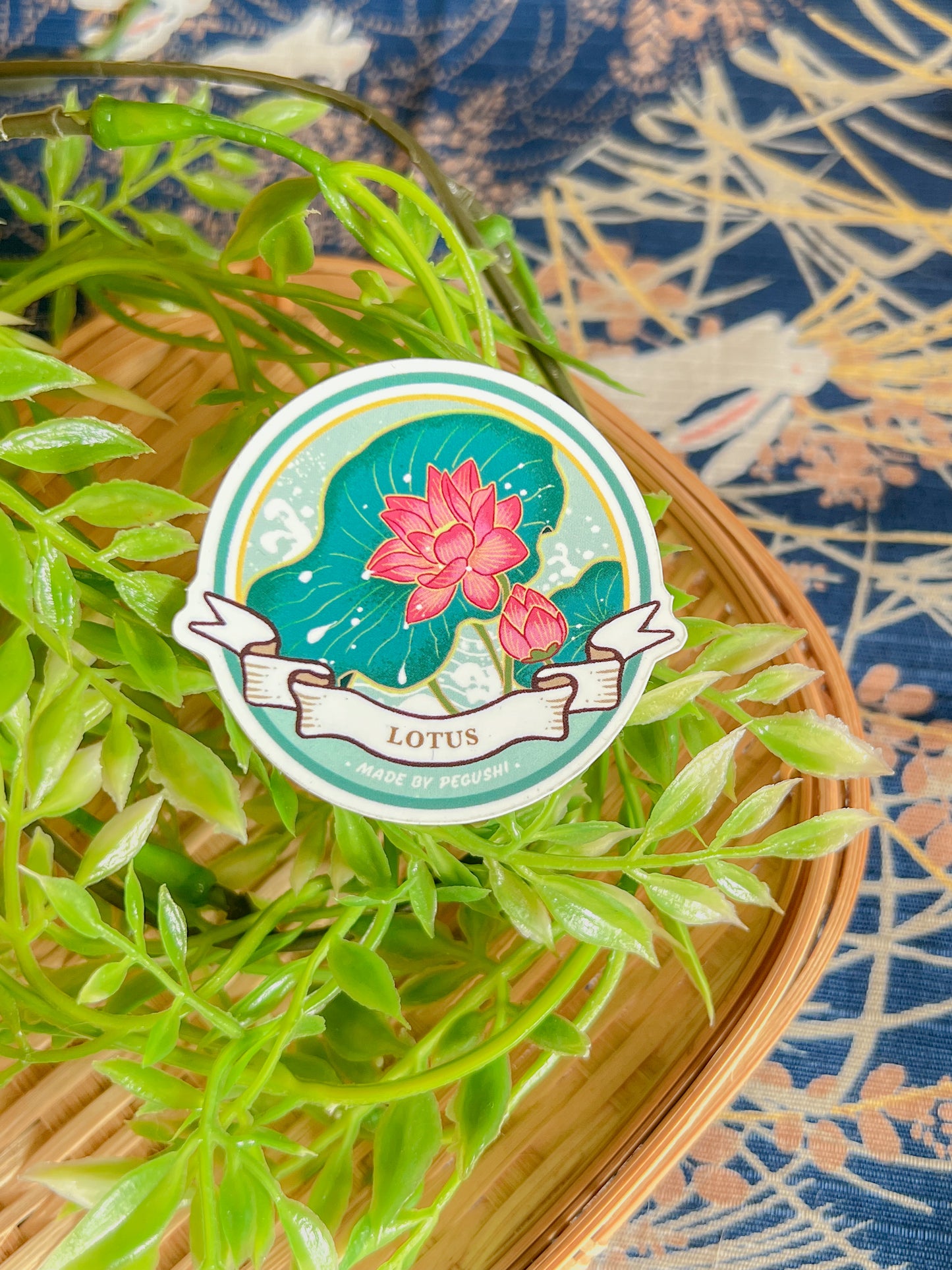 Lotus Sticker