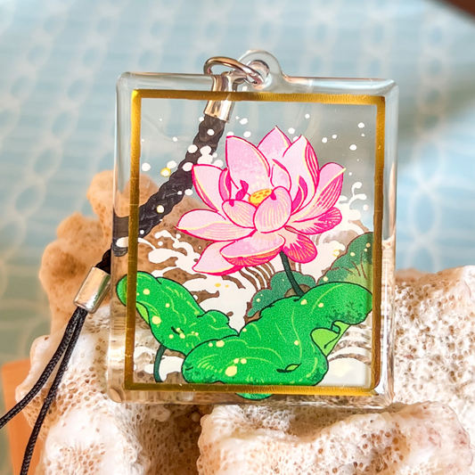 Lotus Gold Foil Charm (6-pack)