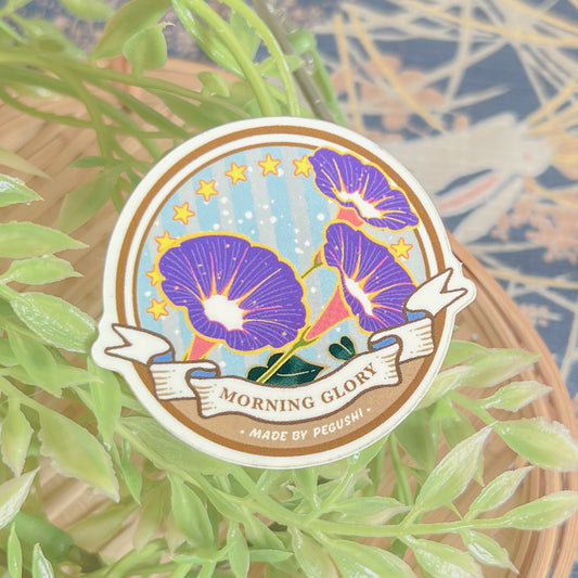 Morning Glory Sticker