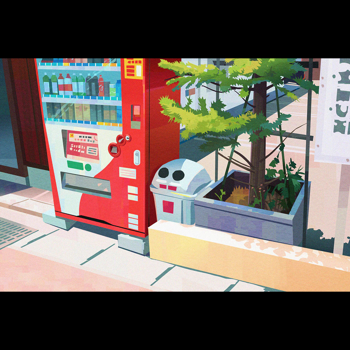 Vending Machine Postcard (6-pack)