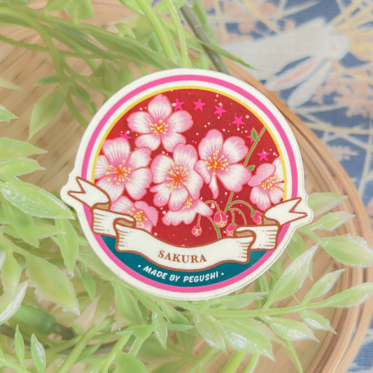 Sakura Sticker