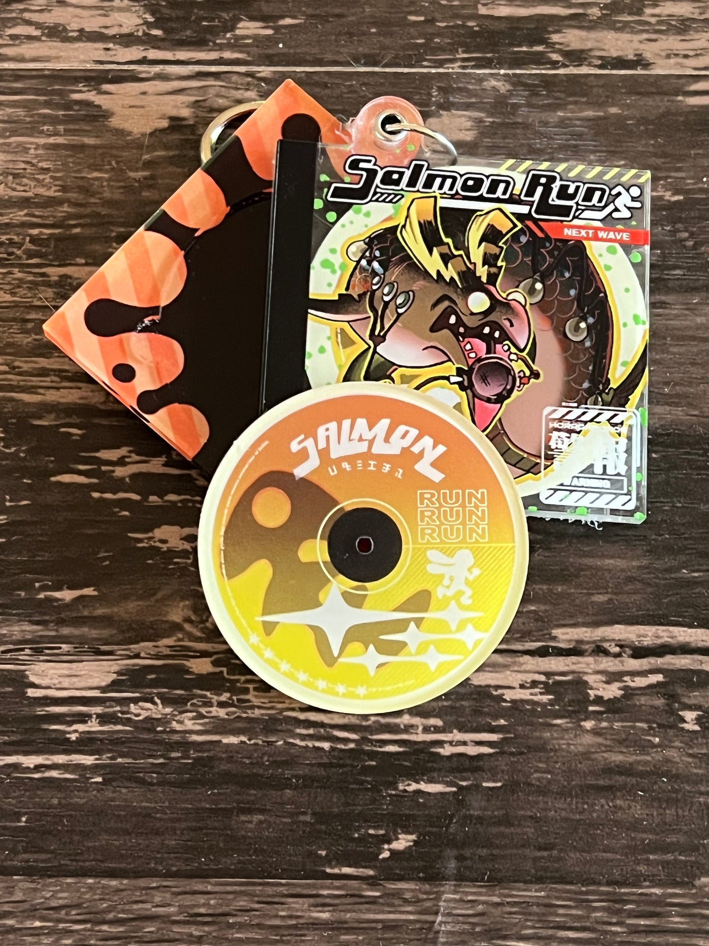 Salmon Run Splatoon CD Charm