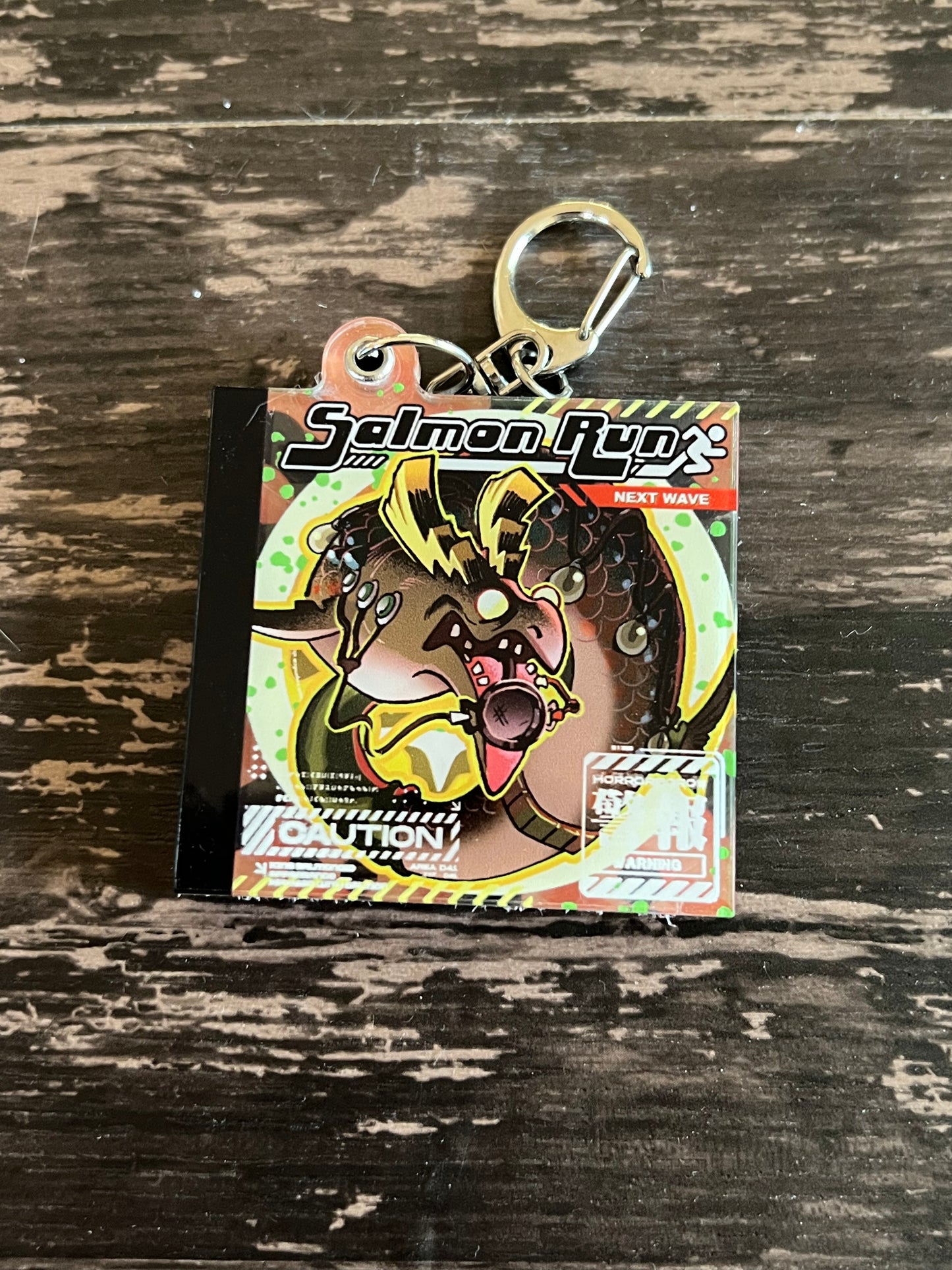 Salmon Run Splatoon CD Charm