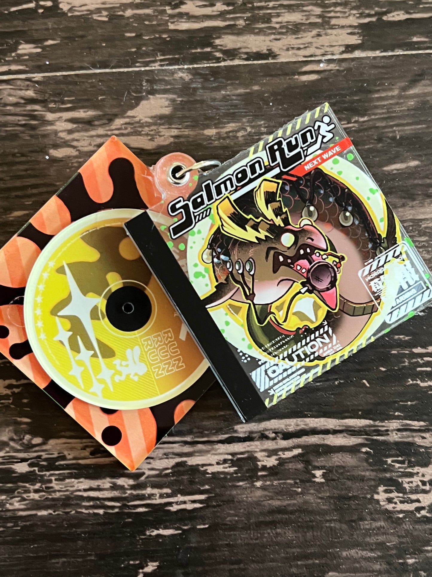 Salmon Run Splatoon CD Charm